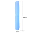 thumbnail image 5 of NOVELAR Matte Finish Toothbrush Storage Box, 8.1 in Length, Protects Toothbrush from Deformation, Ideal for Daily Use and Trips, 5 of 6