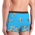 thumbnail image 5 of Kll Japanese White Cranes Men'S Cotton Boxer Briefs Underwear-Large, 5 of 9