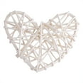 thumbnail image 3 of 5 pcs/Bag Heart Shape Sepak Takraw Rattan Ball Handicraft Party Wedding Room Decor(White), 3 of 6