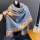 thumbnail image 3 of Nuevo chal de cachemira para mujer, chal de pashmina, bufandas gruesas para mujer, bufanda con estampado vintage a la moda, bufanda, manta, otoño e invierno, 3 of 5