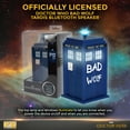 thumbnail image 6 of Doctor Who Bad Wolf Tardis Wireless Bluetooth Speaker Plays Music, Lights Up, Accurate Sounds Effects |Gifts for Men or Women - Best Gifts Birthday Collectibles for Doctor Who, 6 of 6