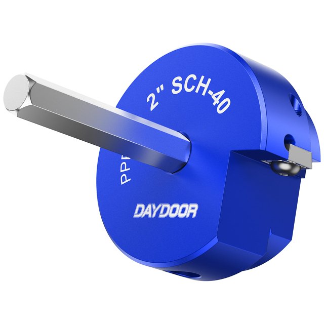 Escariador de tubos de PVC DAYDOOR, protector de accesorios de PVC de 2 pulgadas para 1/2 taladro