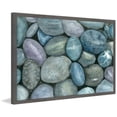 thumbnail image 2 of "River Rocks" Framed Painting Print, 2 of 4