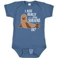thumbnail image 3 of Inktastic I Just Really Like Sea Lions Ok Boys or Girls Baby Bodysuit, 3 of 5