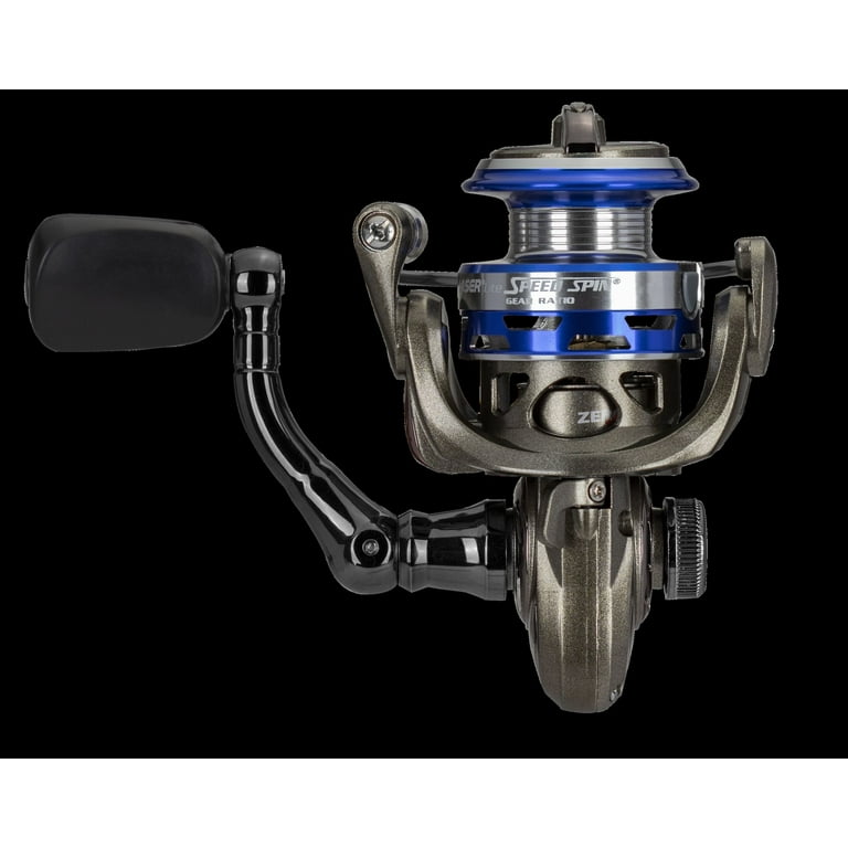 Lew's Laser Lite Spinning Fishing Reel, Size 75 Reel, Right or Left-Hand  Retrieve, 5.0:1 Gear Ratio, 7 Bearing System with Stainless Steel Double  Shielded Ball Bearings, Silver 