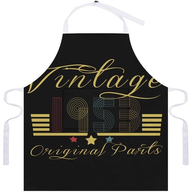 Ukraine Flag Apron,Waterproof Unisex Adult Aprons with Pockets Kitchen Baking Aprons