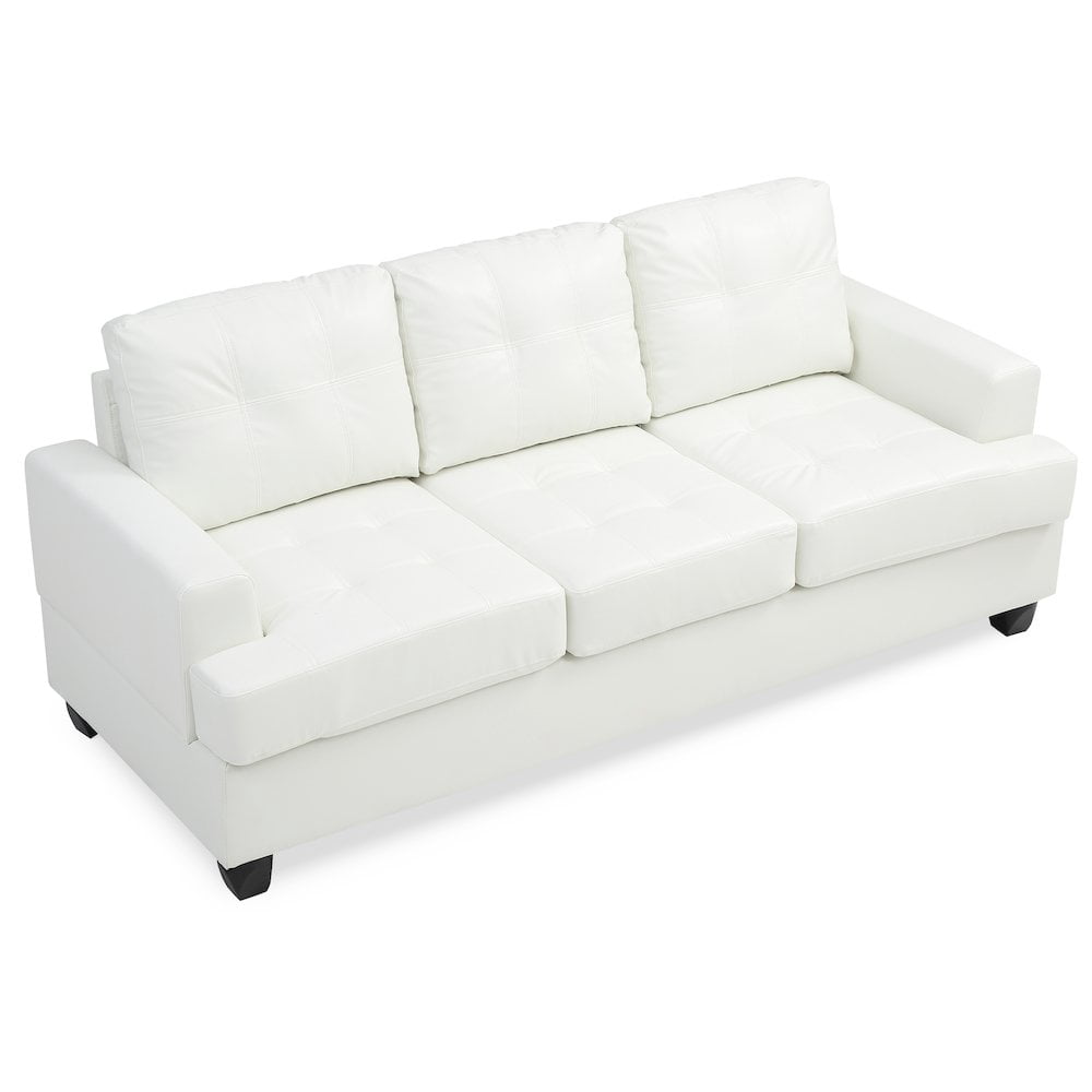 Glory Furniture Sandridge Sofa in White Color