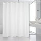 thumbnail image 2 of Yuarrent Cortina de baño blanca con separación seca y húmeda - Cortinas de baño limpias y secas impermeables Juegos de accesorios de baño blanco 150*180cm, 2 of 6