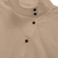 thumbnail image 6 of Xdegoge Sleeveless Cotton Linen Blouses for Women Mandarin Collar Asymmetrical Side Button Tops Casual Summer Tank Tops Lightweight Breathable Shells for Office Work, 6 of 7