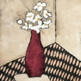 thumbnail image 2 of Bagnato, Judi 15x15 White Modern Wood Framed Museum Art Print Titled - Retro Red Vase, 2 of 4