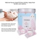 thumbnail image 2 of riteu Máscara De Papel Facial Comprimida De La Mascarilla La Máscara Facial del Algodón De DIY, Mascarilla Facial Papel De Arroz Facial For Ojos/Cremas 50Pcs / Pack Ecomeon no, 2 of 6