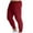Wine, variant on Honeeladyy Men's Athletic Gym Workout Running Drawstring Joggers Pants with Pockets Mens Sweatpants