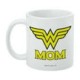 thumbnail image 3 of Wonder Woman Wonder Mom Logo White Mug, 3 of 5