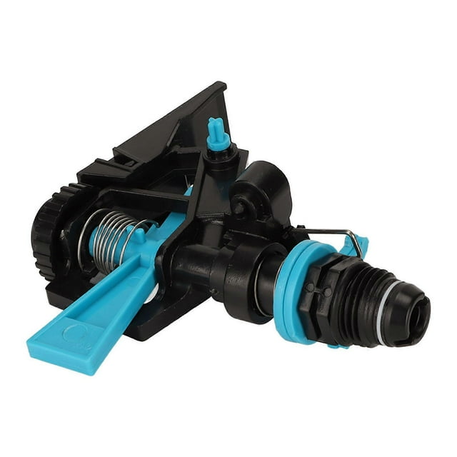 Plastic Sprinkler Head Rotation Watering Head for Garden Yard Lawn Irrigation G1/2 Male Thread