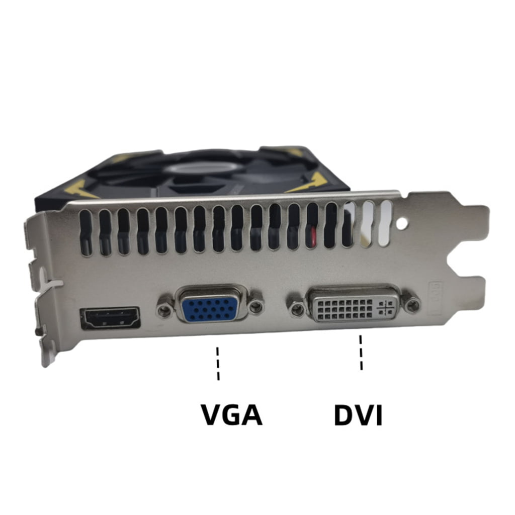 WINDLAND Desktop Gaming GPU GTX750TI 4GB 128BIT DDR5 Memory DirectX11 Efficient Cooling