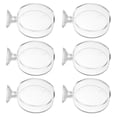 thumbnail image 1 of 6pcs Acrylic Fish Food Feeders Useful Fish Tank Food Holders with Suction Cups, 1 of 4