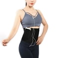thumbnail image 3 of Cinturón recortador de cintura con soporte para cintura, ejercicio Unisex, pérdida de peso, moldeador de quemaduras, cinturón de Fitness para gimnasio con bolsa para teléfono, 3 of 9