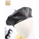 thumbnail image 2 of Fashion Women Kawaii Berets Hat Adjustable Vintage Natural Sheepskin Painters Cap Casual Sweet Ladies Genuine Leather Cute Cap, 2 of 4