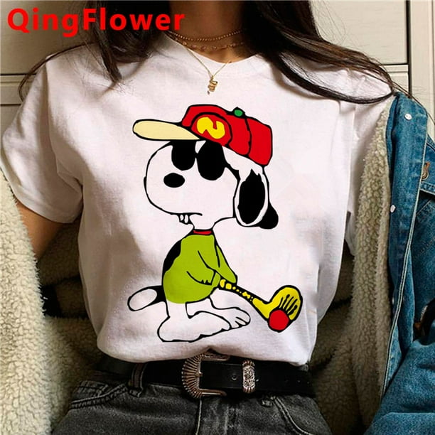 Camisetas snoopy mujer hotsell