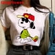thumbnail image 4 of Snoopy Camiseta Ropa Mujer kawaii Pareja Impresión Estética casual streetwearpangjing, 4 of 4