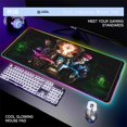 thumbnail image 1 of Jinx League Legends-Alfombrilla de ratón para ordenador portátil, Alfombrilla de ratón de Anime Xxl, teclado RGB, Alfombrilla de Pc, Alfombrilla Xxl LIUWENJING unisex, 1 of 2