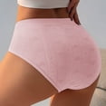 thumbnail image 5 of Xijirk Panties for Women,Fashion Underwear Low Waist Striped Briefs Comfortable Panties Soft Fabric for Casual Wear,Womens Underwear,Pink,XL, 5 of 6