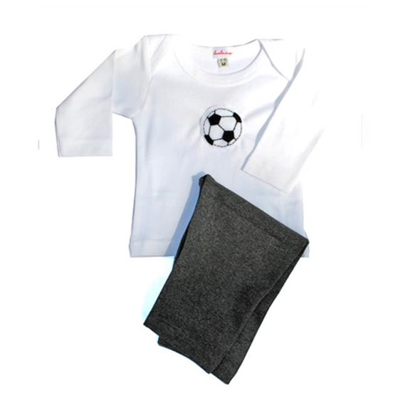 Loralin Design BOS12 Soccer Outfit 12-18 Months
