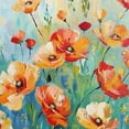 thumbnail image 6 of WYYP Flowers Round Tablecloth 100% Polyester Fiber Great for Home Kitchen/Parties/Holiday Dinner White, 6 of 8