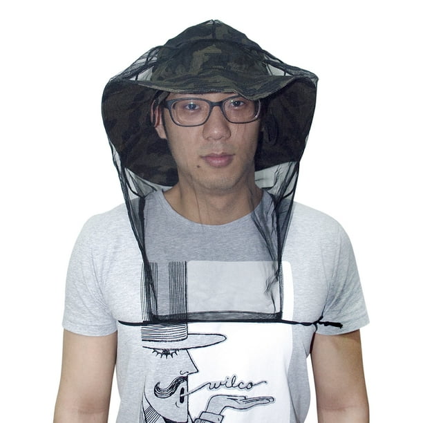 GOGO Outdoor Insect Head Net Mesh Cover Lightweight Antimosquito Bee