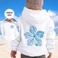 thumbnail image 4 of DGHM Veste à Capuche pour Fillettes, Pull à Fermeture Éclair pour Filles, Mode Décontractée Imprimée à Manches Longues, Polyester, 4 of 4