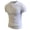 ZA-White t-shirts for men, variant on Mens T-Shirts Slim Fit Ribbed Knit Henley Shirts Raglan Short Sleeve Button Placket Tees Soft Stretchy Casual Daily Workout Tee for Men