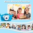 thumbnail image 4 of Cámara Goopow para niños de 3 a 8 años con tarjeta SD de 32 GB, 12 MP, 1080p HD, 4 of 7