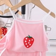 thumbnail image 4 of kmaduk Toddler Baby Girls Summer Clothes 3 6 12 18 Months 2T 3T 4T 5T Girls Outfits Sleeveless Dinosaur Print Tank Top+Shorts Set Pink,Size 6-12 Months, 4 of 4