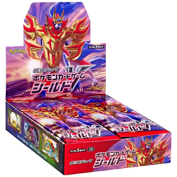 Pokemon Sword & Shield Expansion Pack Shield Booster Box [30 Packs