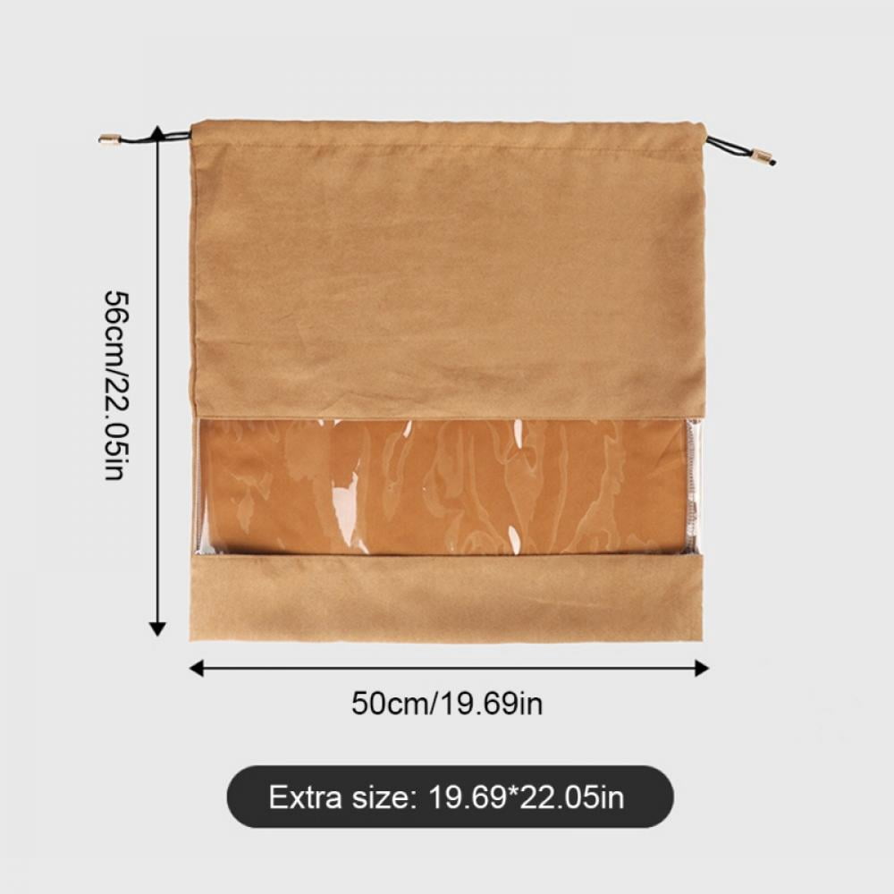 Groomer Wallet Transparent Window Dust Storage Bag Moisture-proof ...