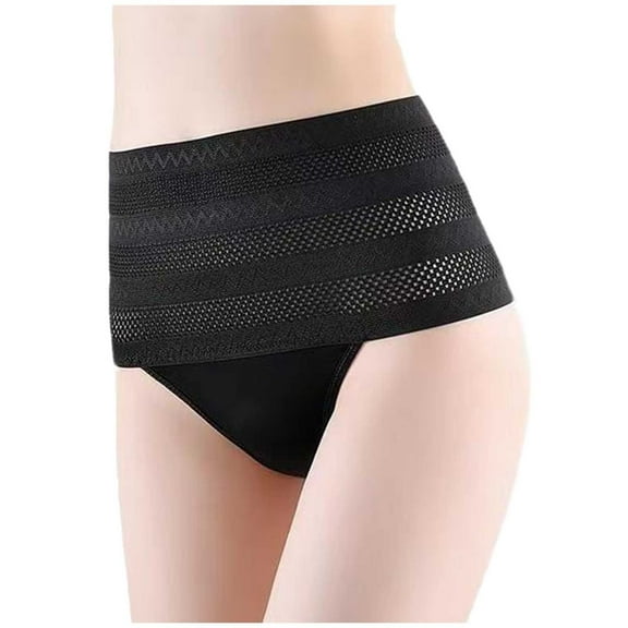 Plus Size High Waist T Back Thong High Elastic Shaping Underwear For Women Sexy Body Sculpting Briefs Panties