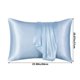 thumbnail image 3 of Funda de almohada de satén de seda con emulación de piezas, cómoda funda de almohada para cama, fundas de almohada de belleza capilar, funda de almohada de seda, 3 of 7