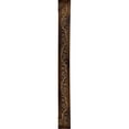 thumbnail image 4 of DecorShore  | Handcrafted Vintage Floral Pattern Brown Rectangular Real Wood Mirror, 4 of 7