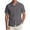 Dark Gray#mens shirts#49, variant on Men Untucked Cotton Shirts Button Down Collar Shirts Solid Loose Fit Short Sleeve Tops Summer Casual Daily Wear Shirts Lightweight Breathable Shirts Khaki XXL