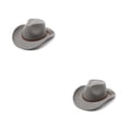thumbnail image 3 of Sombreros de vaquero Minnieouse Cómodos gorros masculinos Estilo simple color rojo caqui Negro rojo vino Gris, 3 of 6