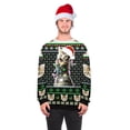 thumbnail image 2 of hirigin Women Men Christmas Sweatshirt, Long Sleeve Crew Neck Cat Print Casual Pullover Tops, 2 of 7