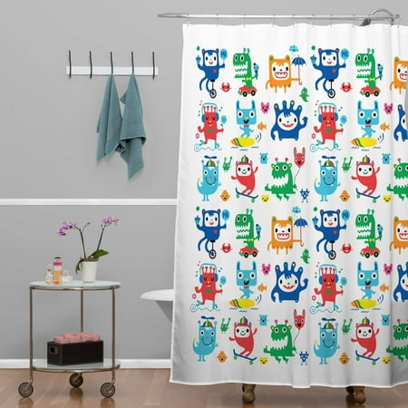 Deny Designs Andi Bird Monster Love Shower Curtain Walmart Com