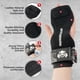thumbnail image 4 of Soporte de muñeca de piel doble Gym Straps MANUEKLEAR, 4 of 6