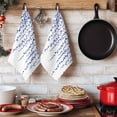 thumbnail image 6 of Navy Blue Polka Dots Kitchen Towels Set of 4, Vintage Abstract Art Watercolor Absorbent Dish Towels for Kitchen, Microfiber Hand Towel, Quick Drying Tea Towel for Cleaning Decorative Dishcloths, 6 of 7