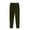Army Green, variant on QTBIUQ Womens Solid Color Large Size Casual Running Fitness Sports Pants with Three Pockets Athletic Lounge Pants Green