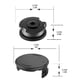 thumbnail image 3 of Popular!Maojin Accesorios de corte F016800569/F016800385 Reemplazo del carrete, el cabezal para césped y la cuerda para césped, 3 of 9