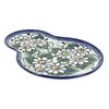 Blue Rose Polish Pottery Ladybug Breakfast Plate