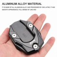 thumbnail image 3 of Motorcycle Kickstand Pad for FJR1300 FJR 1300 2001-2019 Side Stand Plate Extension Pad, 3 of 5