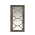thumbnail image 1 of Benzara C205-123121 Aged Rectangular Wooden Mirror Frame by Urban Port, 1 of 1