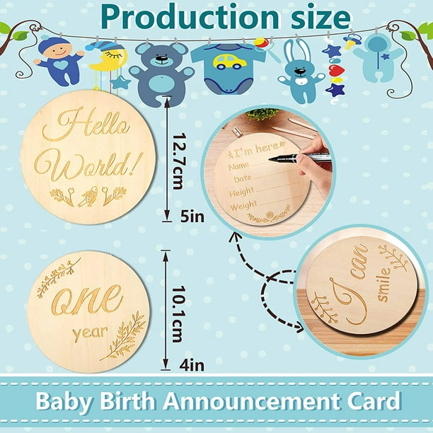 Walmart birth announcement cards cheap